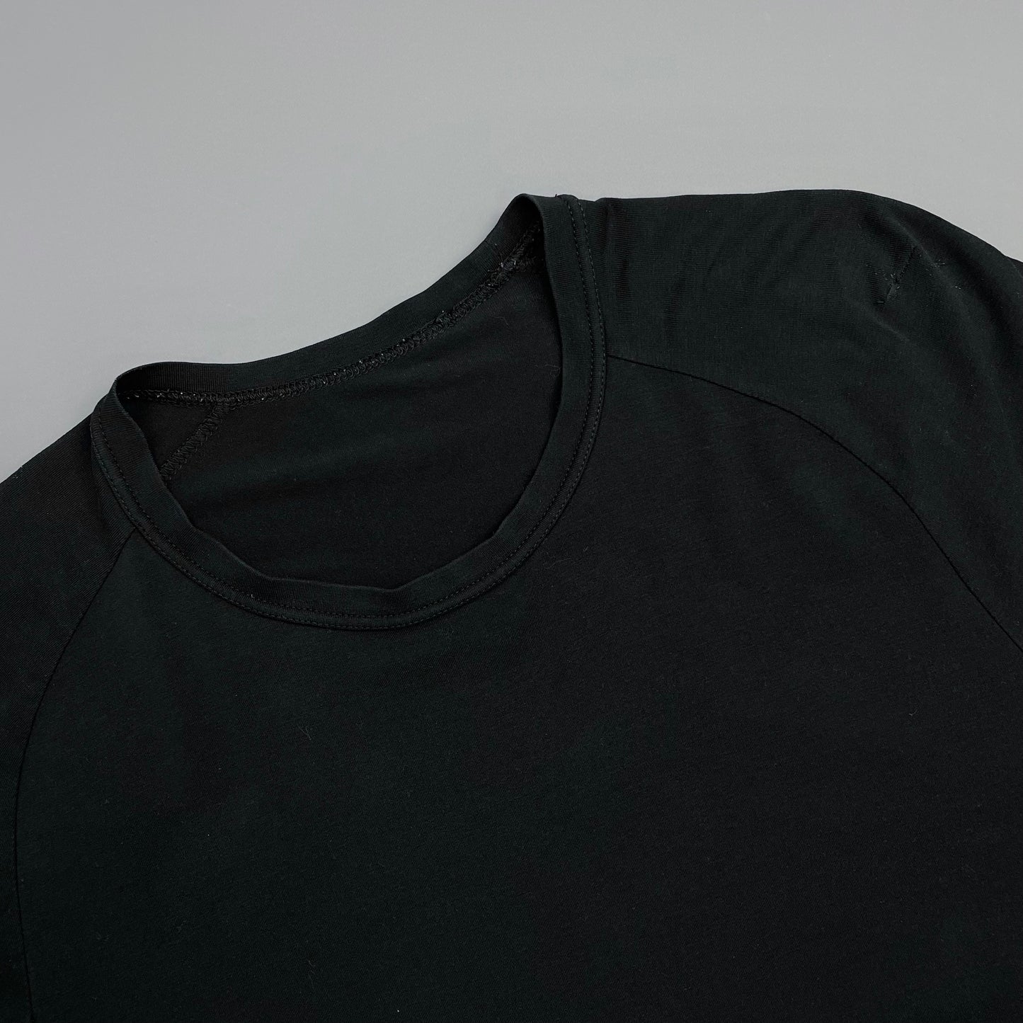 Prada Sport Black 00s Long Sleeve Rear Pocket Elastane T-Shirt