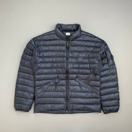 C.P. Company Navy DD Shell Lightweight Technical Lens Puffer Jacket