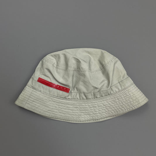 Prada Sport Grey 00s Bucket Hat