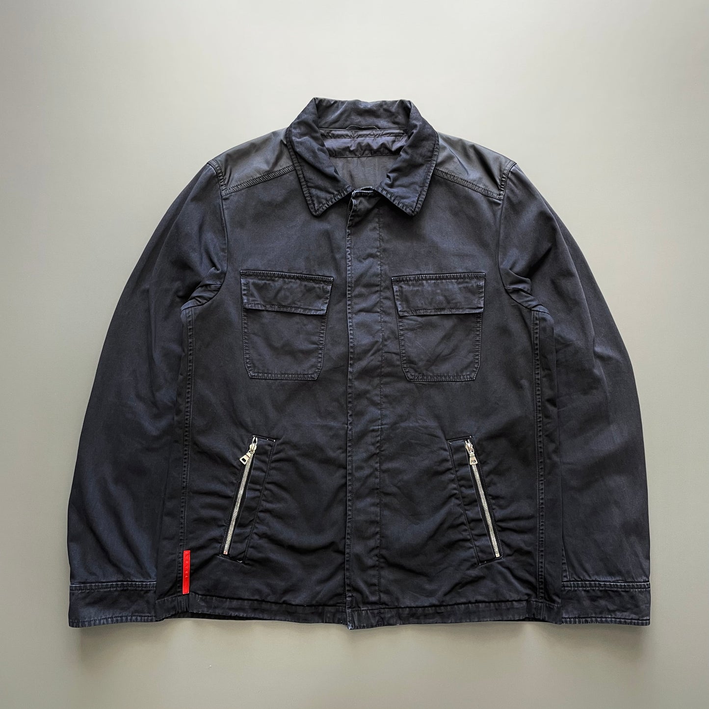 Prada Sport Navy 00s Multi-Pocket Jacket