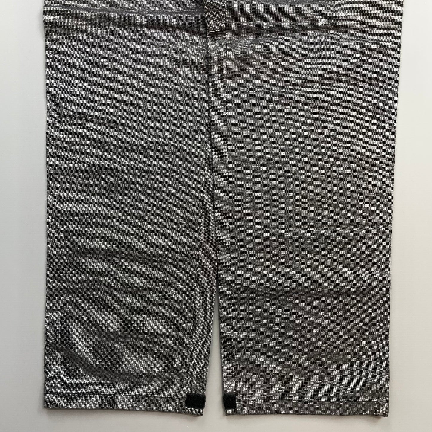 Prada Sport Grey 00s Canvas Cotton Straight Leg Trousers