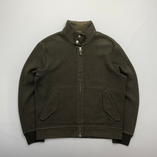 C.P. Company Khaki AW03 Cotton-Wool Zip-Through Jacket