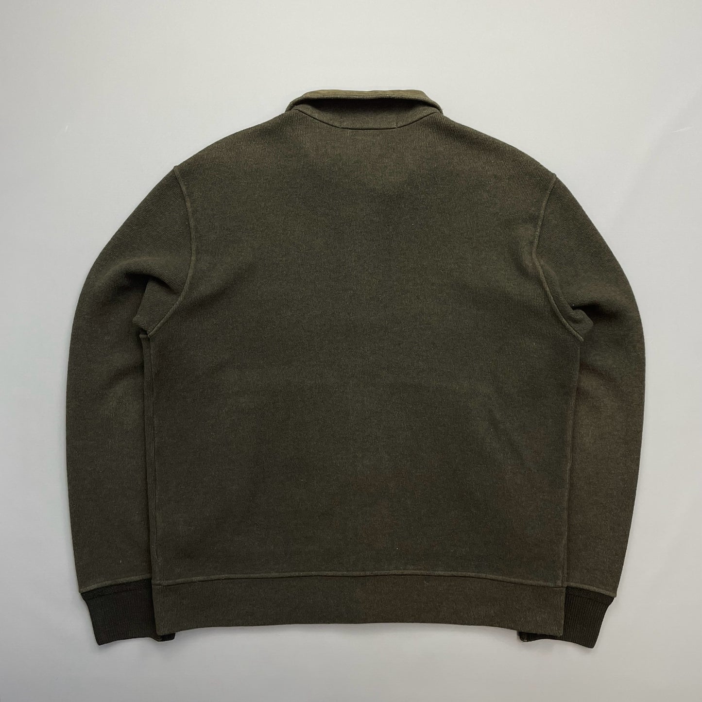 C.P. Company Khaki AW03 Cotton-Wool Zip-Through Jacket
