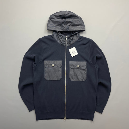 C.P. Company Navy SS03 Knit Zip-Through Cardigan Jacket BNWT
