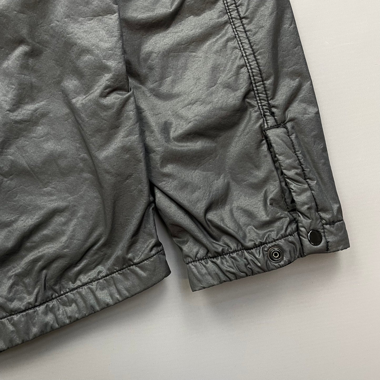 Stone Island Grey AW20 Nylon Lamy Flock Overshirt Jacket