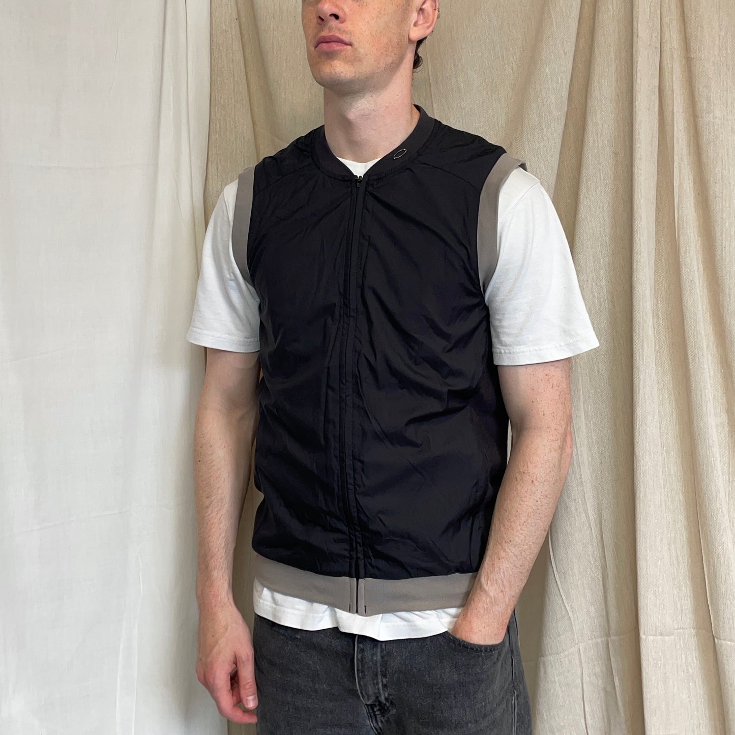 Oakley Software Black/Grey 00s Technical Gilet Vest