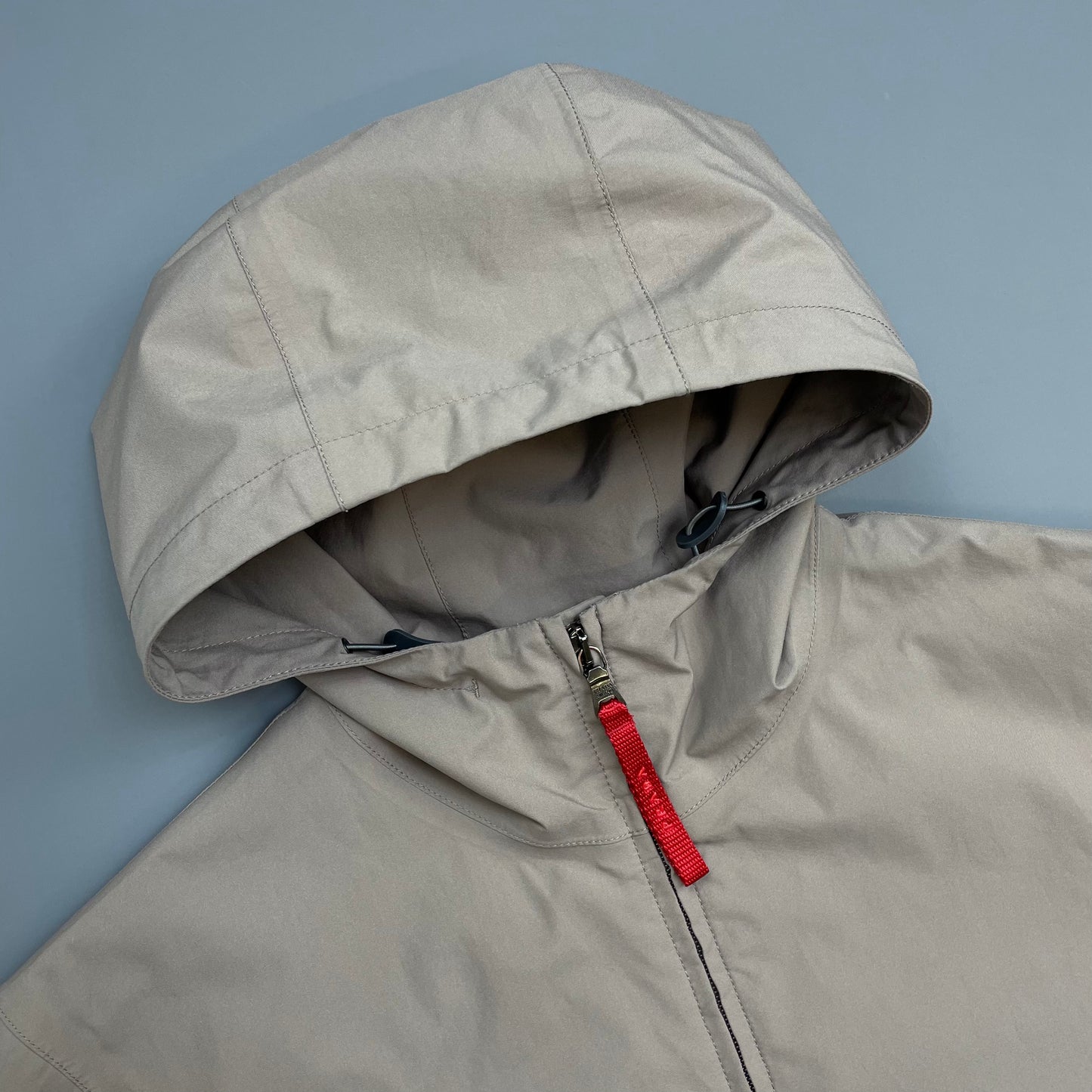 Prada Sport Light Brown 00s Technical Multi-Pocket Goretex Hooded Parka Jacket