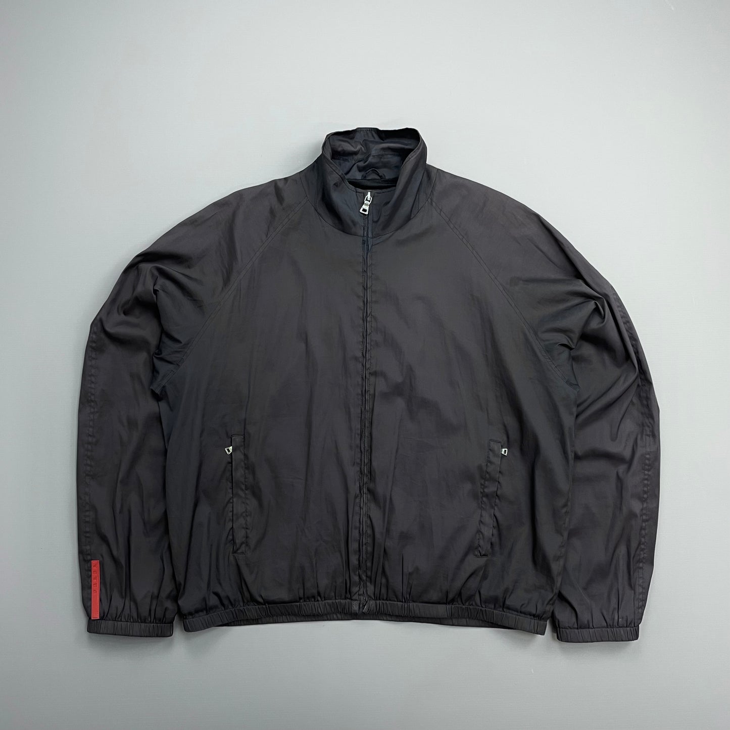 Prada Sport Deep Purple 00s Relaxed Fit Track Jacket