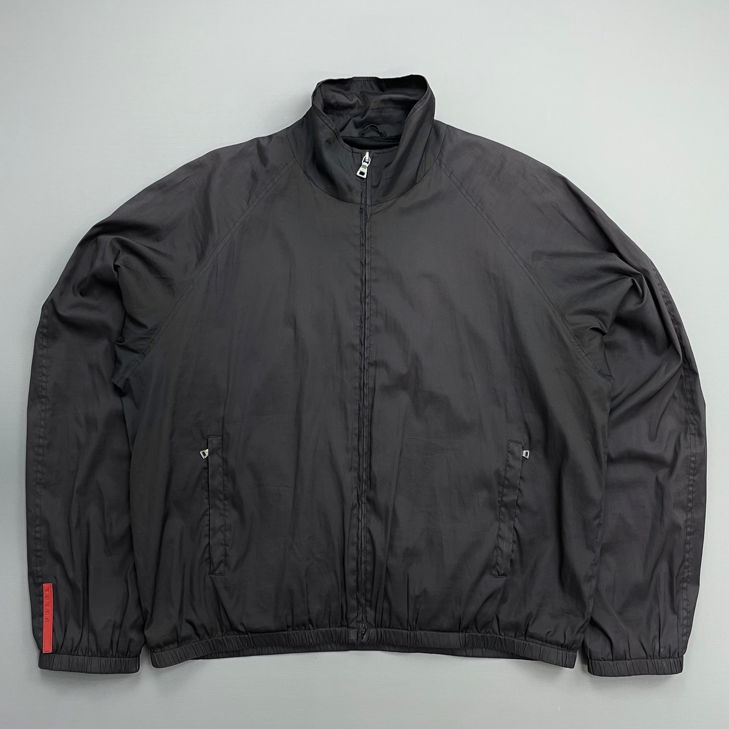 Prada Sport Deep Purple 00s Relaxed Fit Track Jacket
