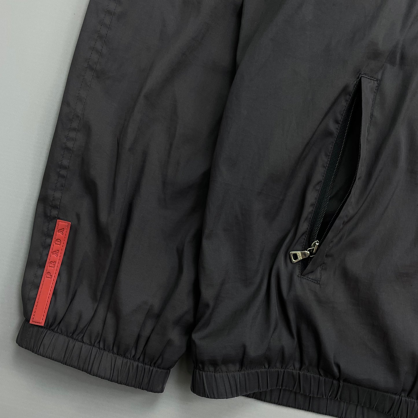 Prada Sport Deep Purple 00s Relaxed Fit Track Jacket