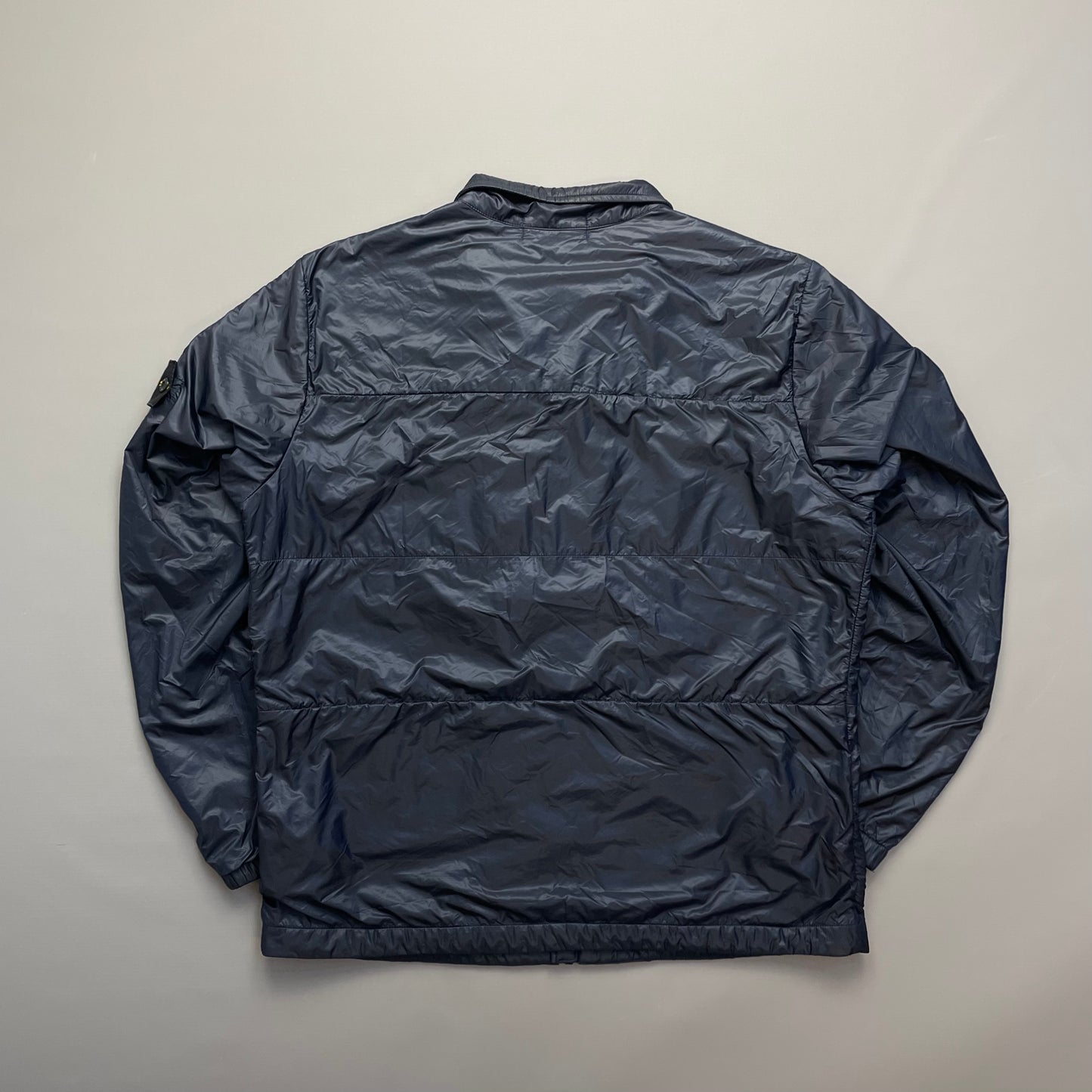 Stone Island Navy SS12 Micro Rip Stop 7 Den / Quilted Jacket
