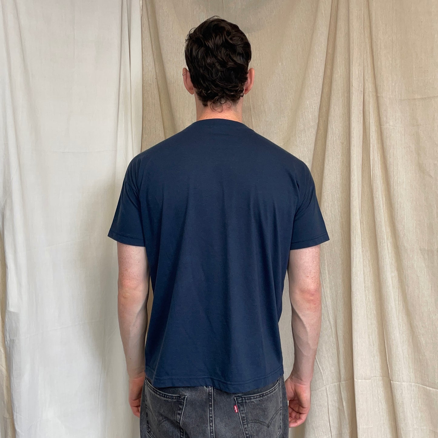 Emporio Armani Navy 90s "The T-Shirt" Vintage Tee
