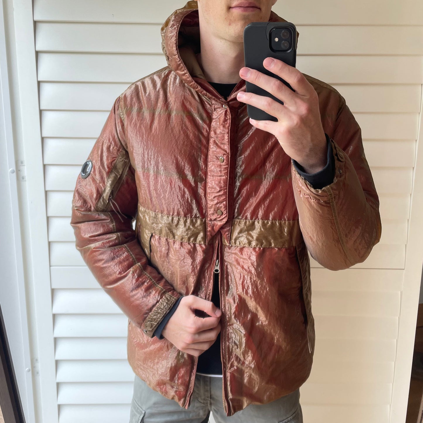 C.P. Company Kan-D Puffer Jacket in Cumin (RRP ¬£765)