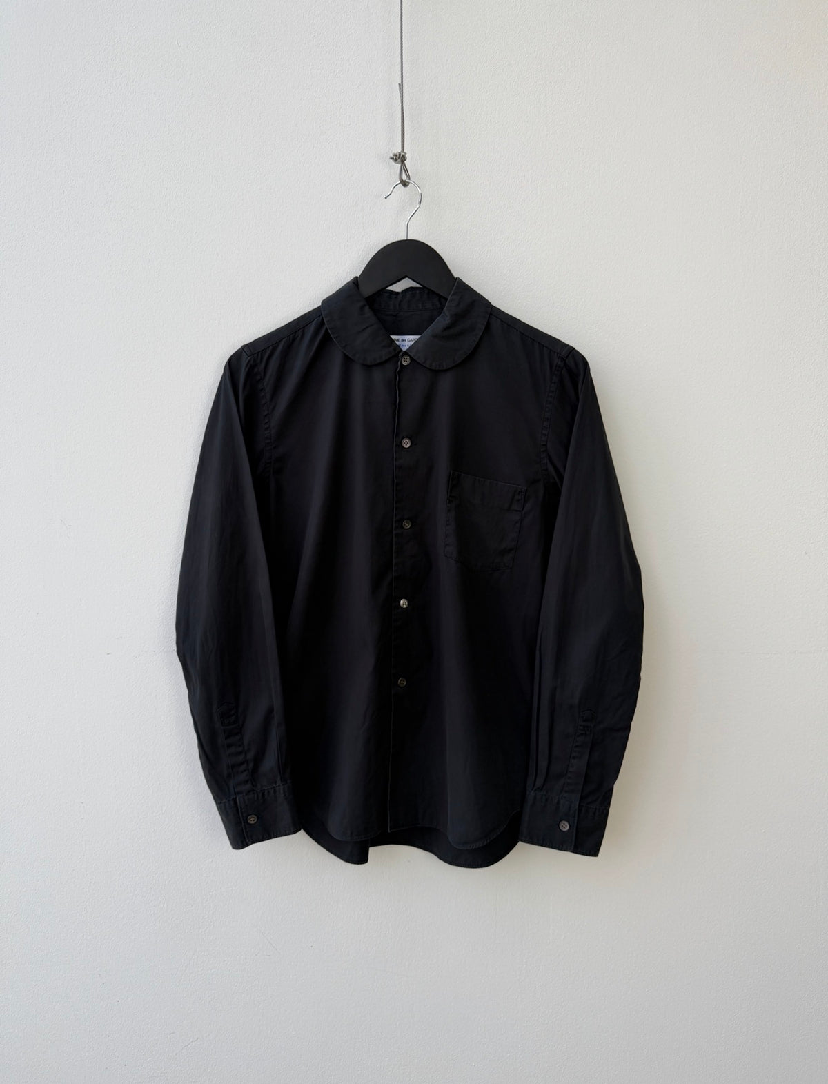 Comme Des Garçon Curved Collar Shirt