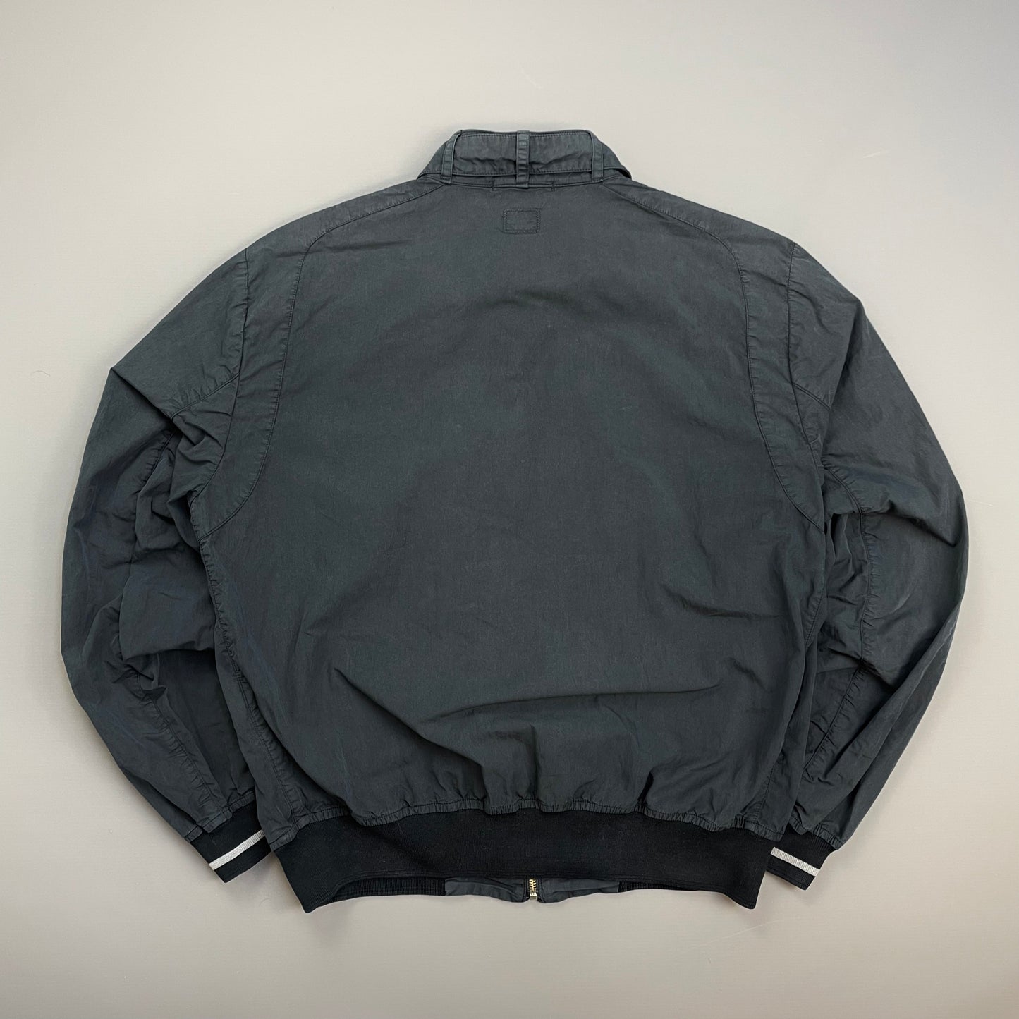 C.P. Company Blue SS06 Cotton Nylon Biker Bomber Jacket