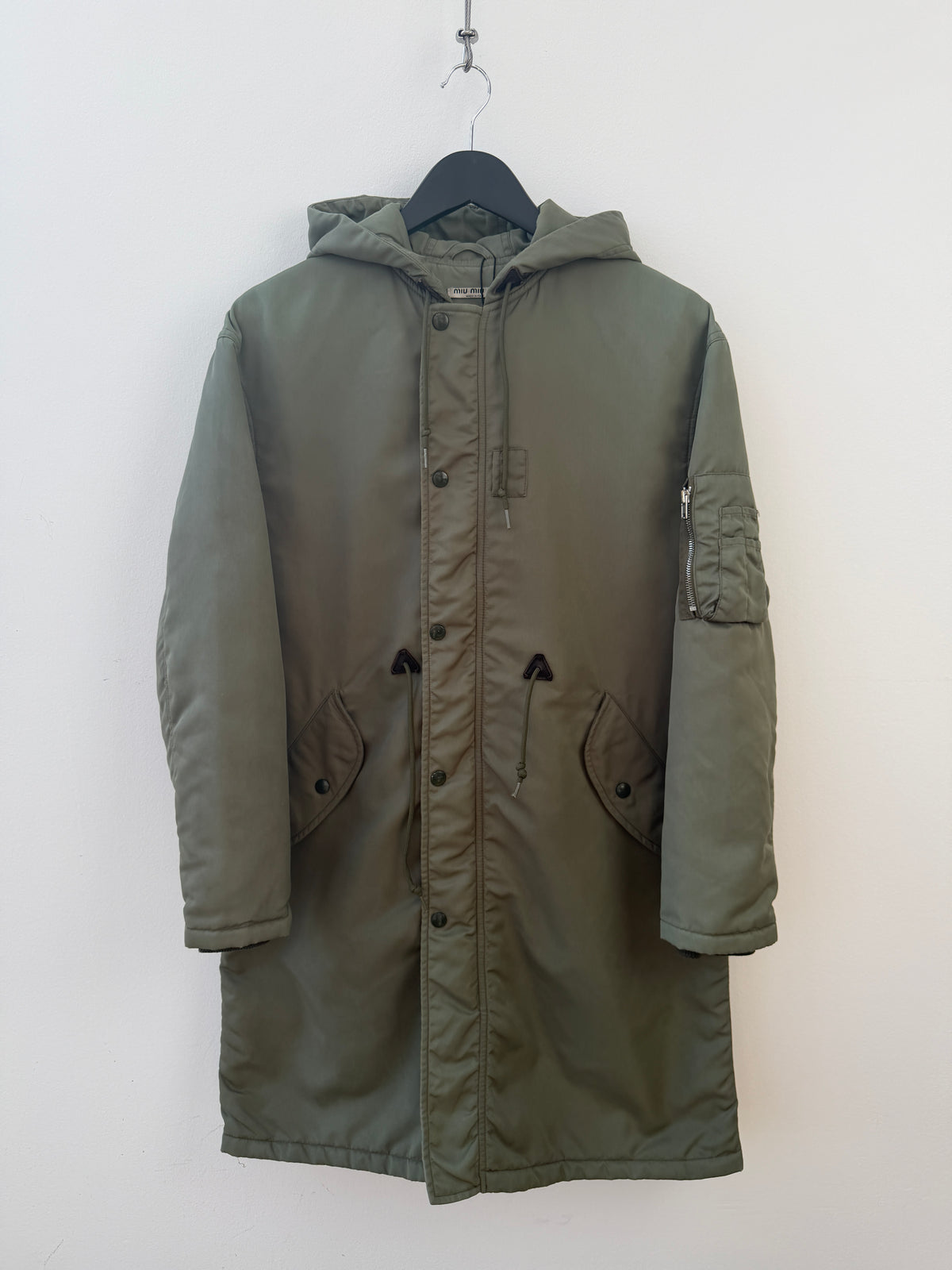 Miu Miu Fall Winter 2002 N-3 Aviator Parka