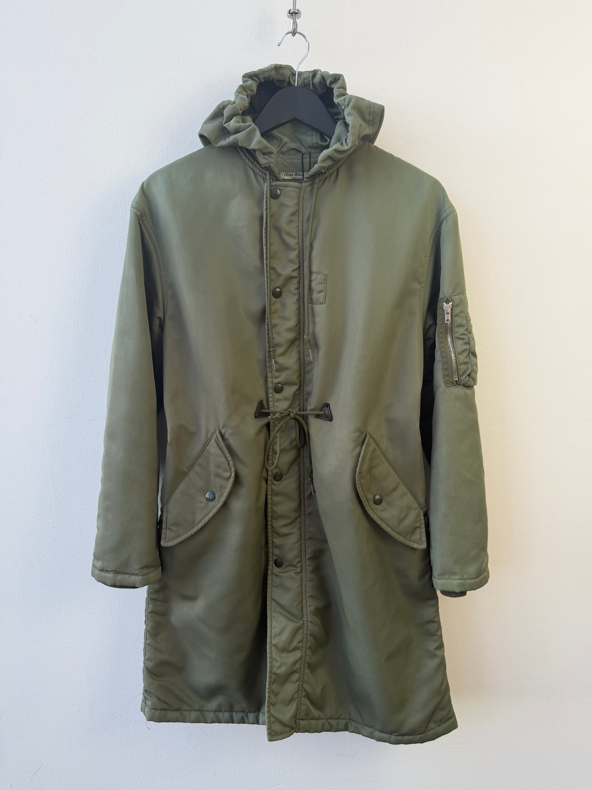 Miu Miu Fall Winter 2002 N-3 Aviator Parka