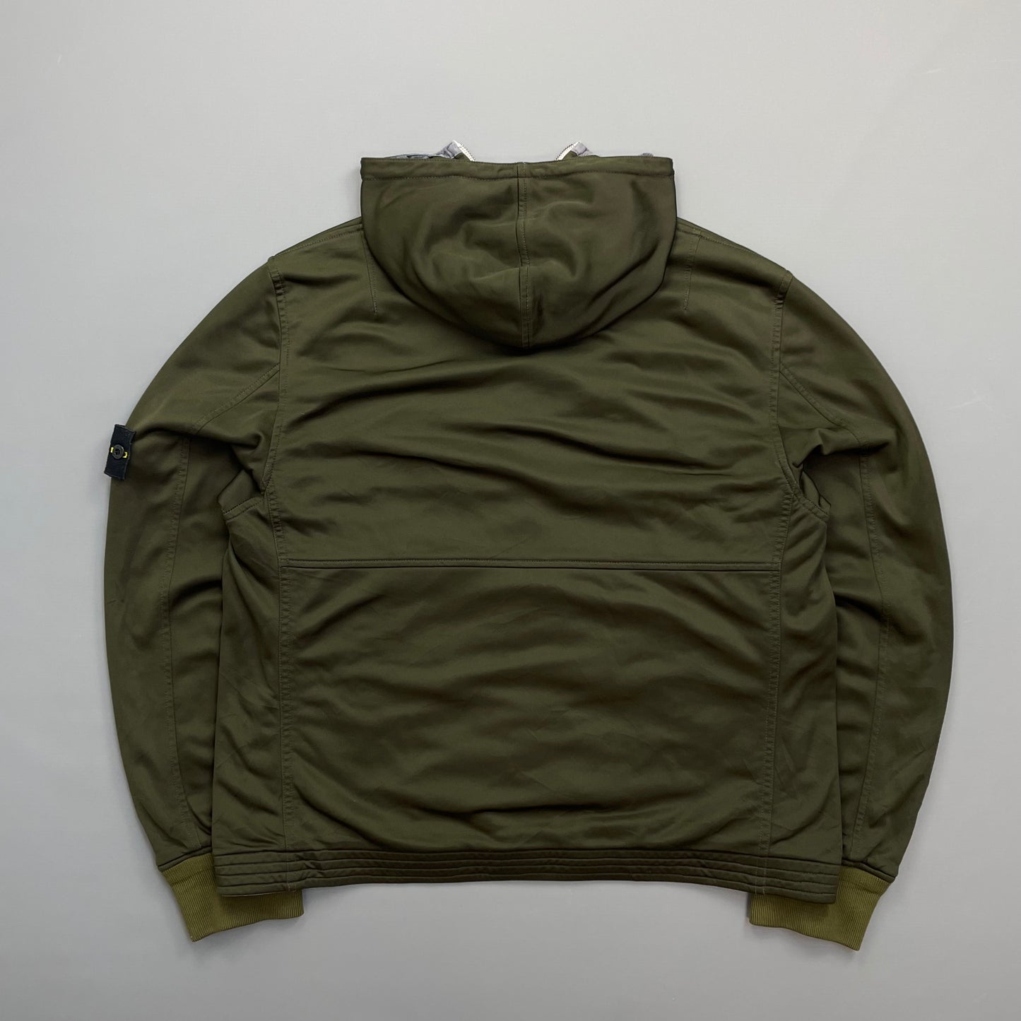 Stone Island Khaki/Blue AW07 'Intermediate Layer' Reversible Jacket