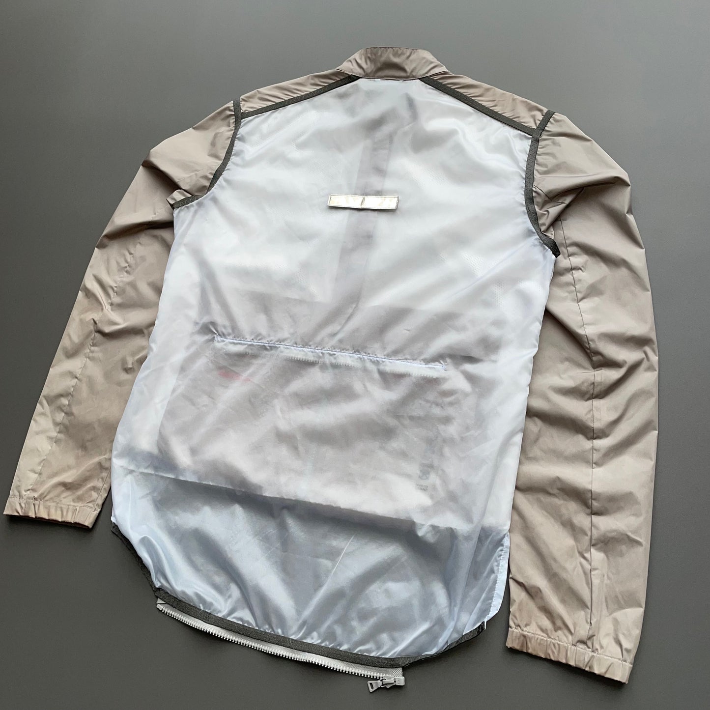 Prada Sport Blue & Grey SS00 Translucent Gel Seam Women's Jacket