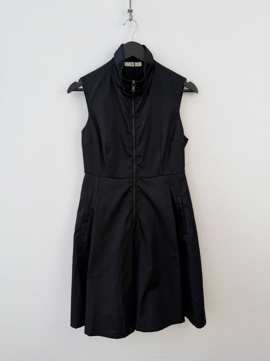 Prada 00s Nylon Pleated Dress