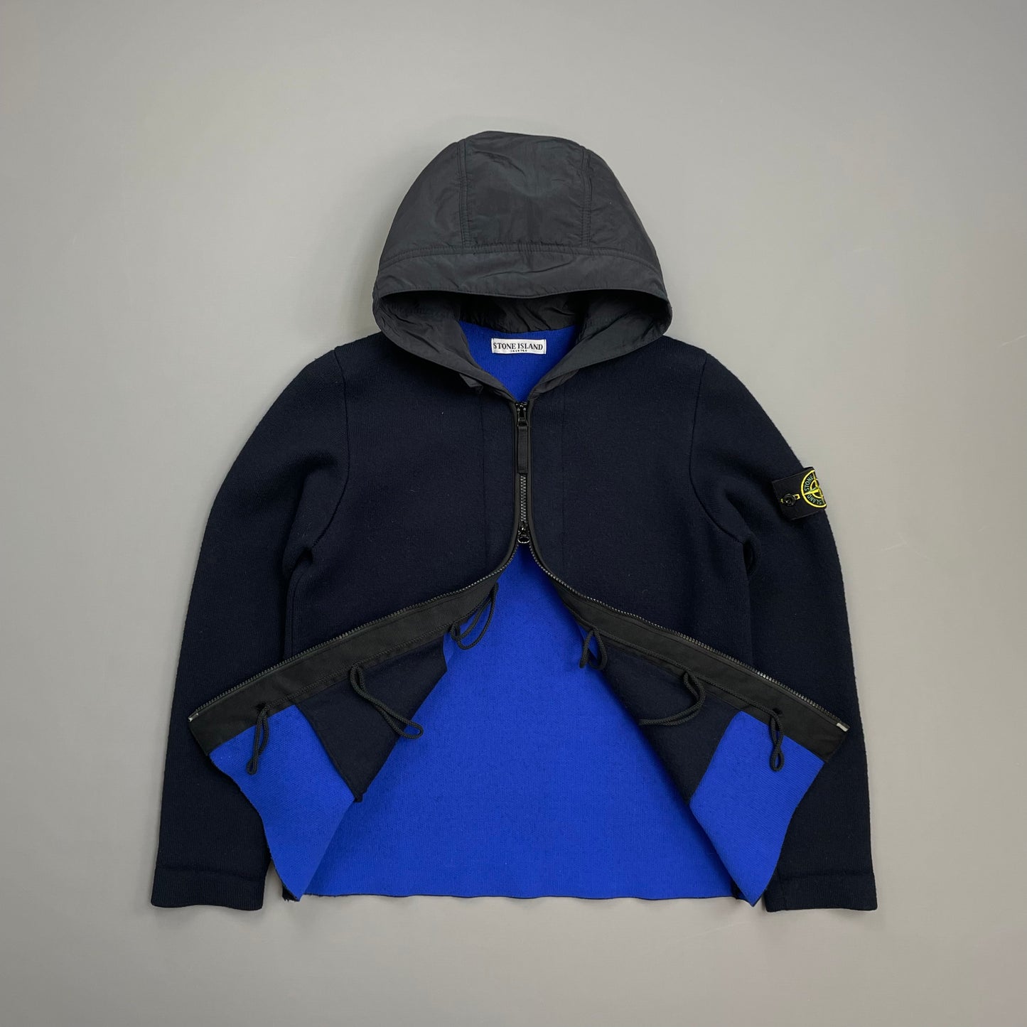 Stone Island Navy Blue AW11 Presidents Nylon Hood Jacket
