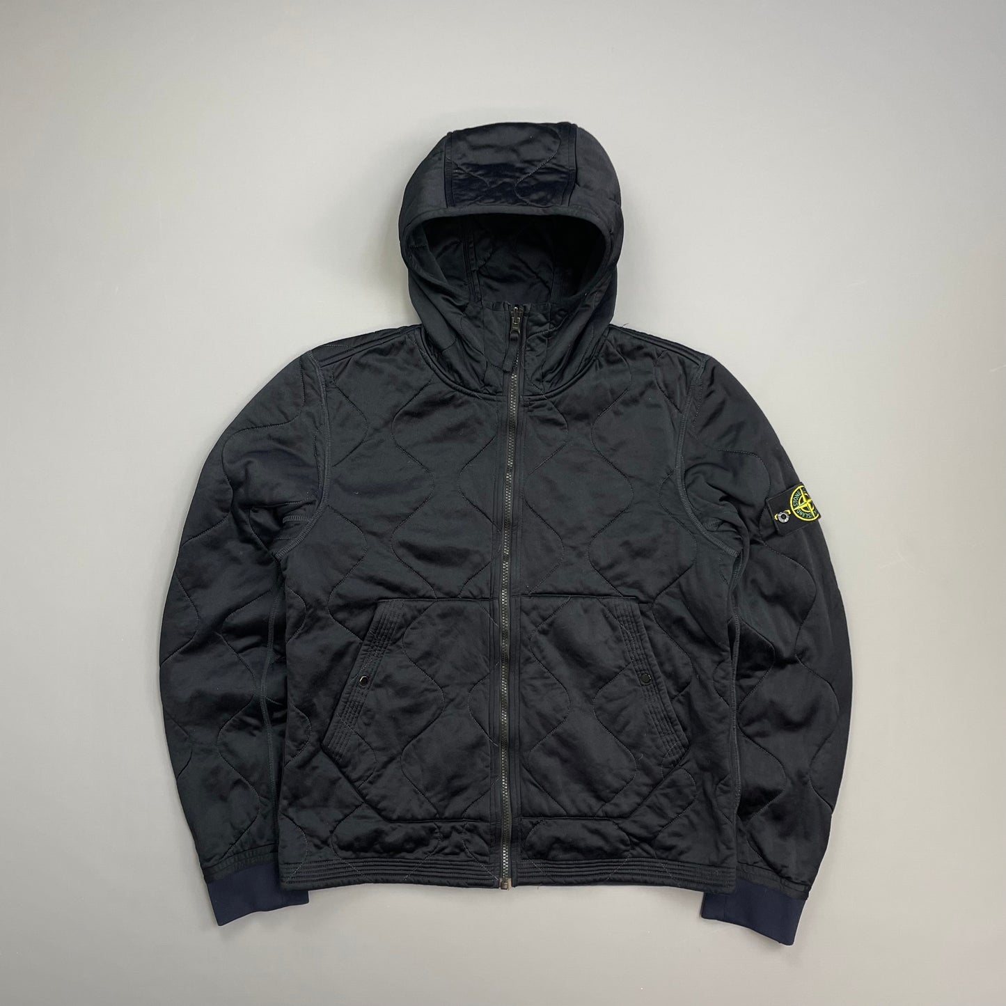 Stone Island Navy Blue AW11 Presidents Nylon Hood Jacket