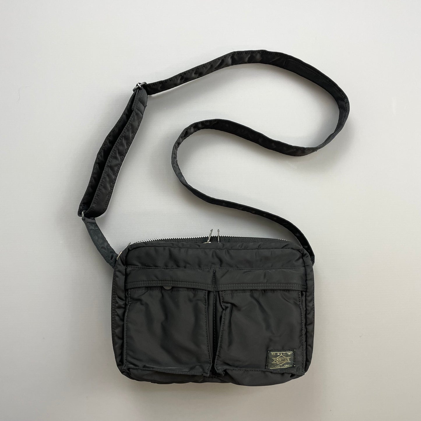 Porter Yoshida & Co. Black Nylon Tanker Crossbody Shoulder Bag