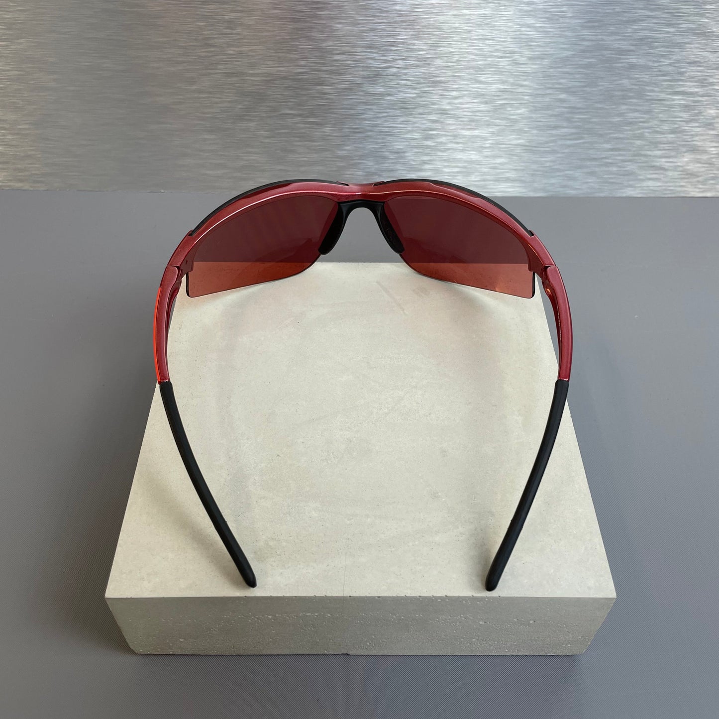 Prada Sport Red Wrap Racing Sunglasses