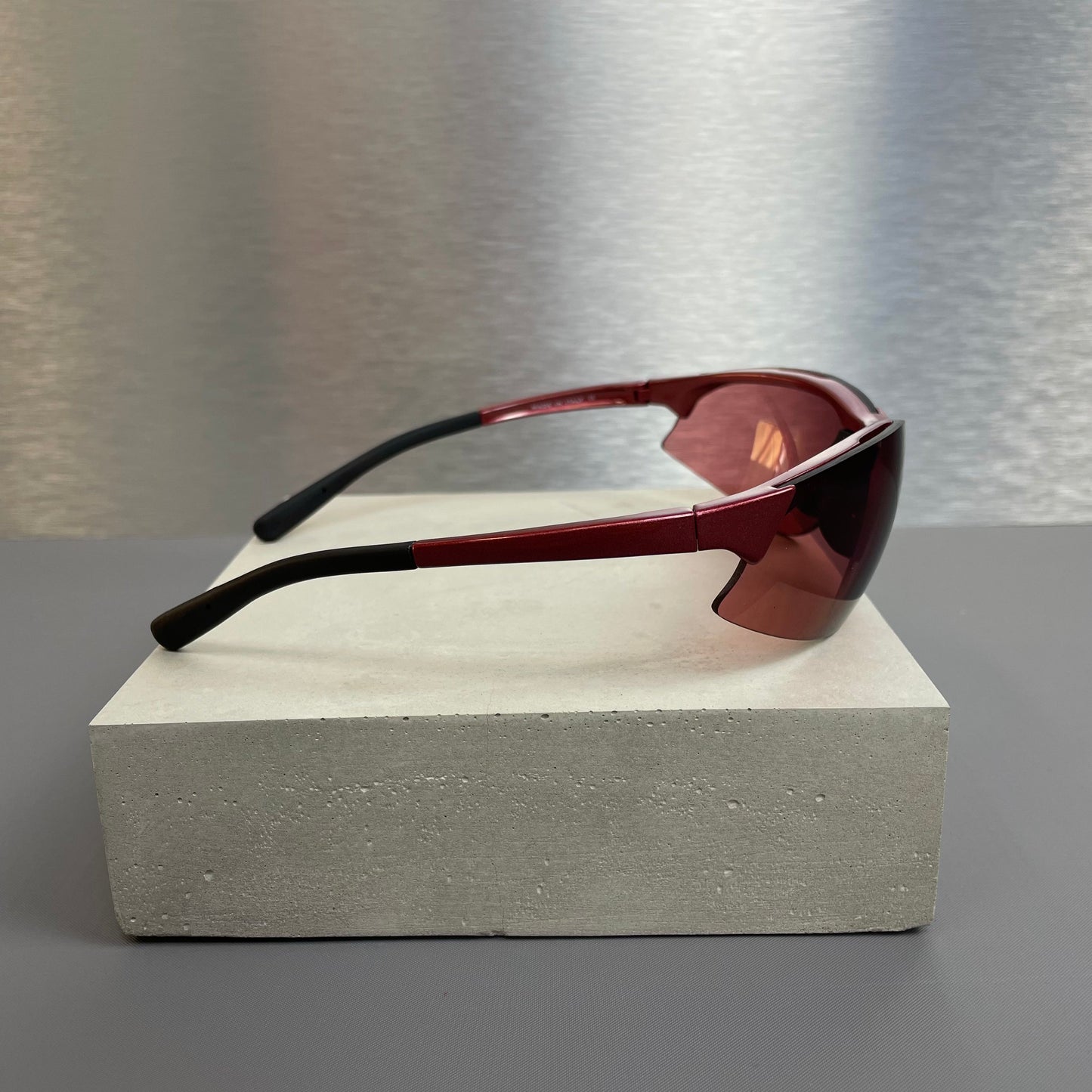 Prada Sport Red Wrap Racing Sunglasses