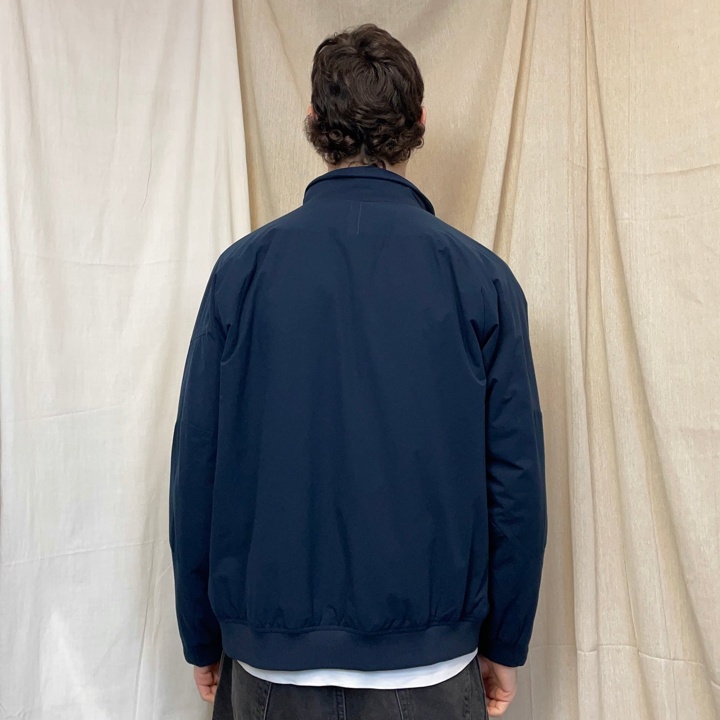 C.P. Company Navy Pro-Tek Padded Bomber Jacket