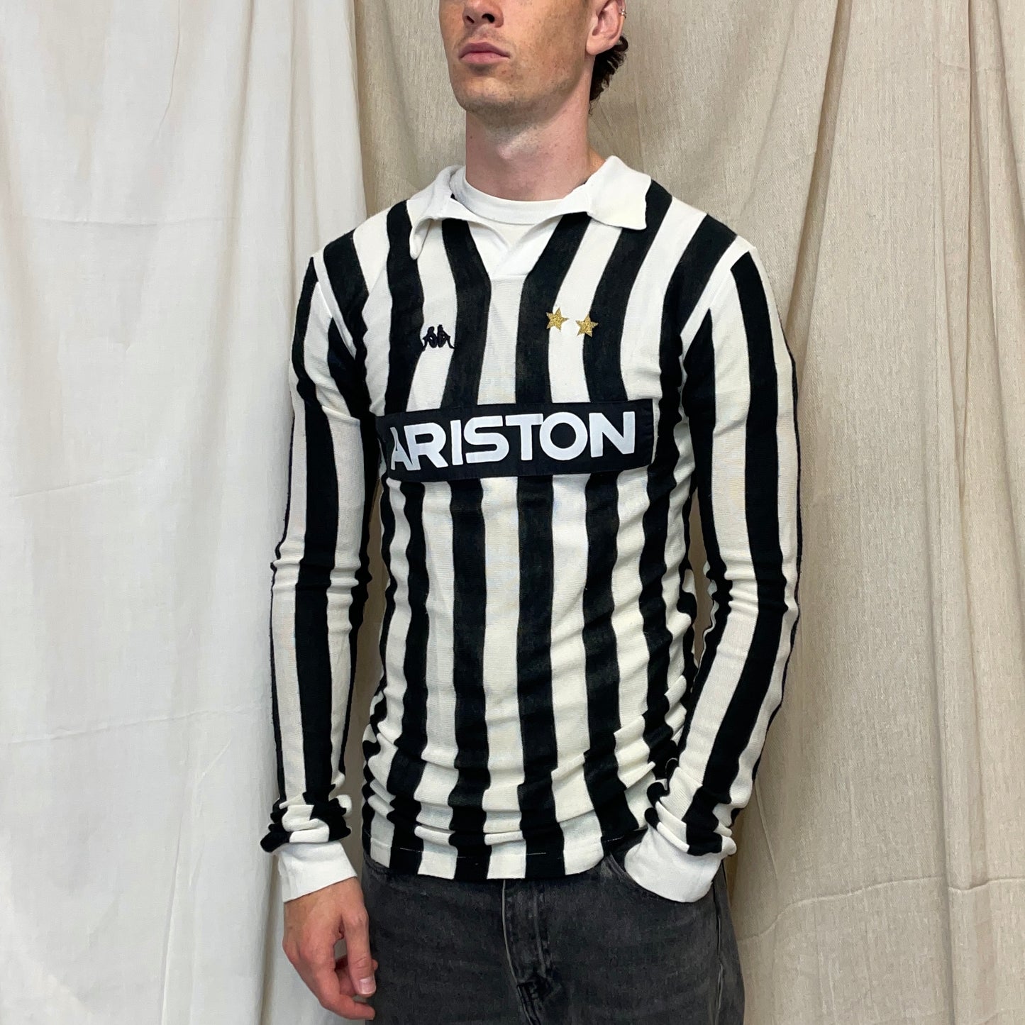 Juventus 1980s Kappa Home Football Shirt