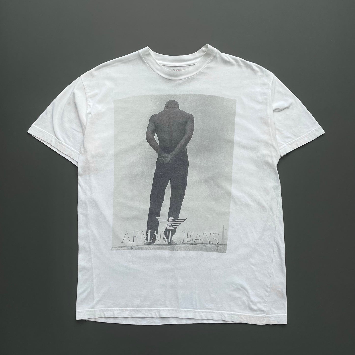 Armani Jeans 90s Graphic Spellout Tee