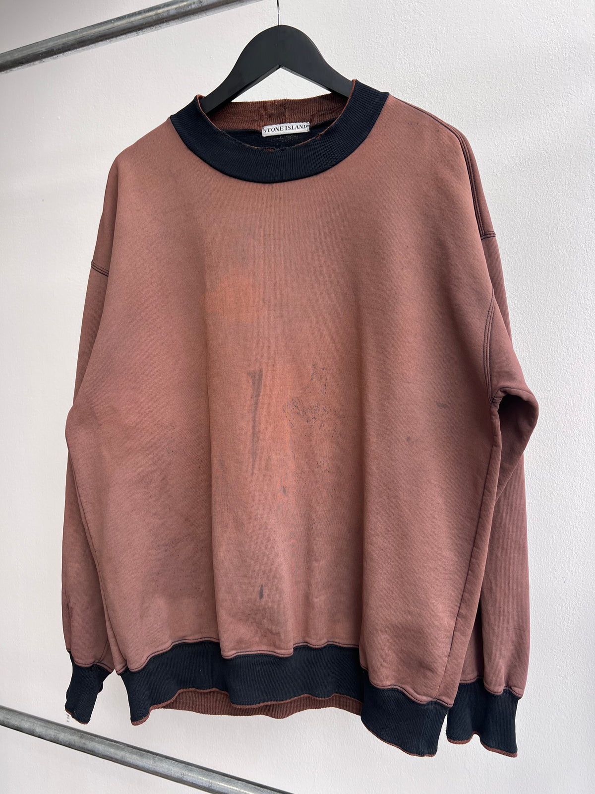Stone Island 80s Two-Tone Jumper