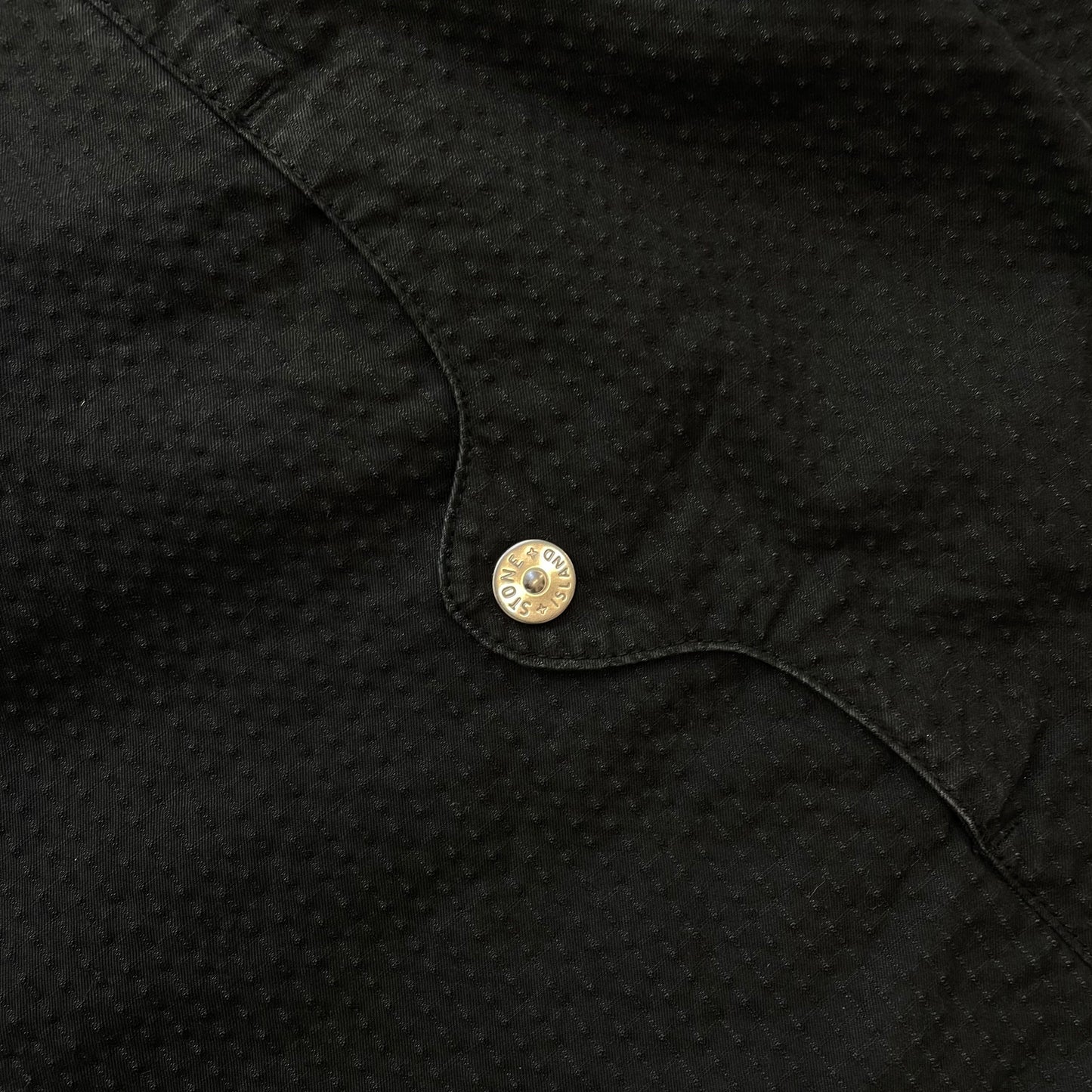 Stone Island Black SS23 Shadow Project CO NY Ripstop-TC Hooded Jacket
