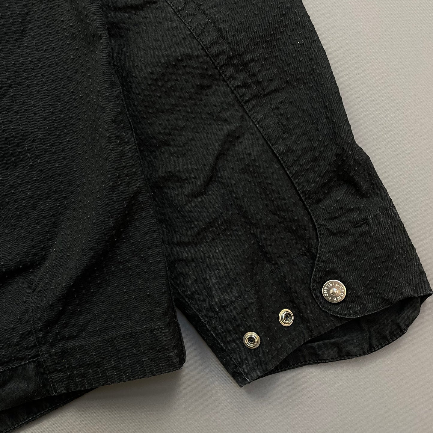 Stone Island Black SS23 Shadow Project CO NY Ripstop-TC Hooded Jacket
