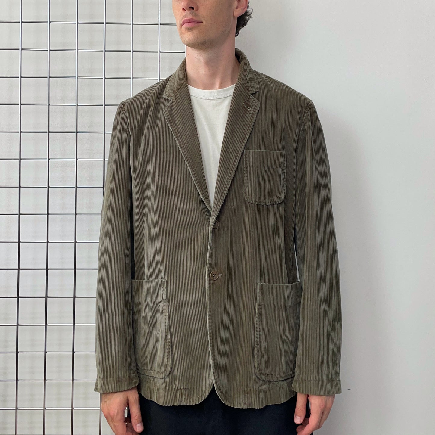 C.P. Company Brown AW06 Tinto Terra Cord Blazer Jacket