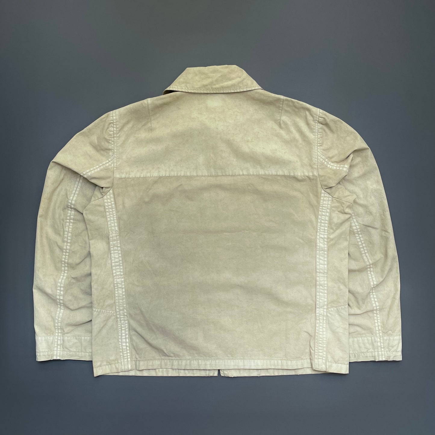 C.P. Company Beige SS03 Wax Harrington Jacket