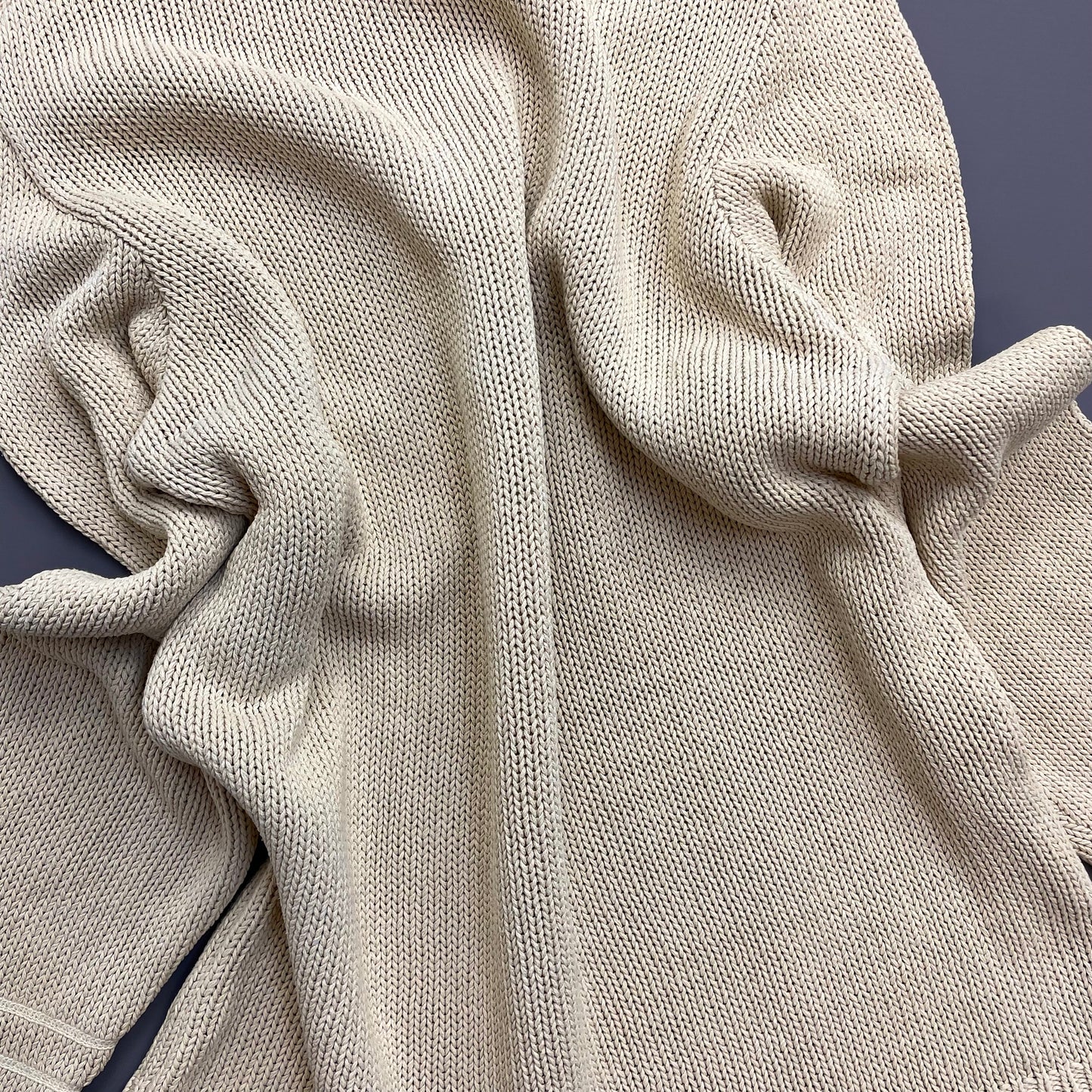 Stone Island Cream SS98 Midweight Knit Crewneck Jumper