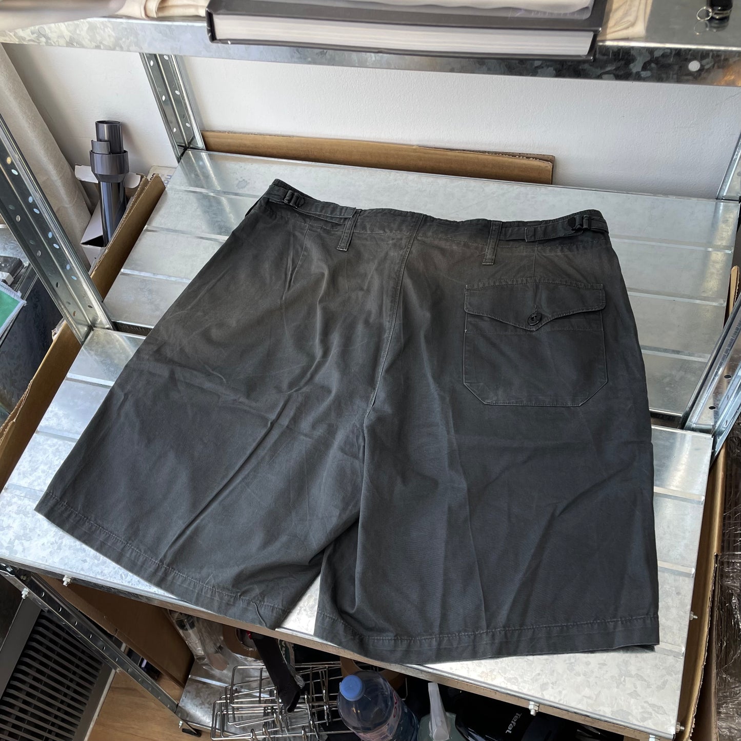 Stone Island Black 00s Cargo Shorts