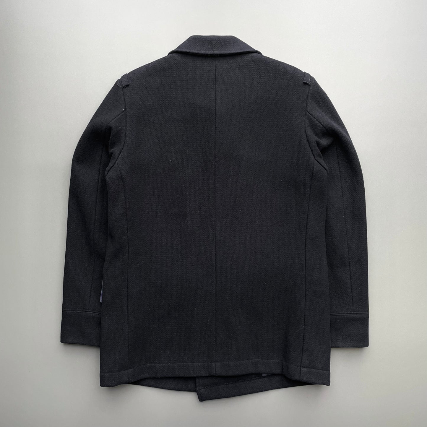 Stone Island Denims Black AW01 Wool Pea Coat