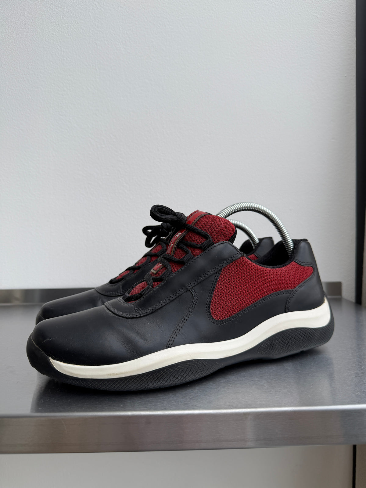 Prada Sport Red & Black 00s Leather Cups