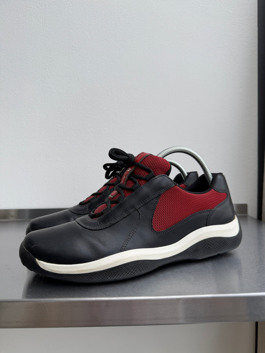Prada Sport Red & Black 00s Leather Cups