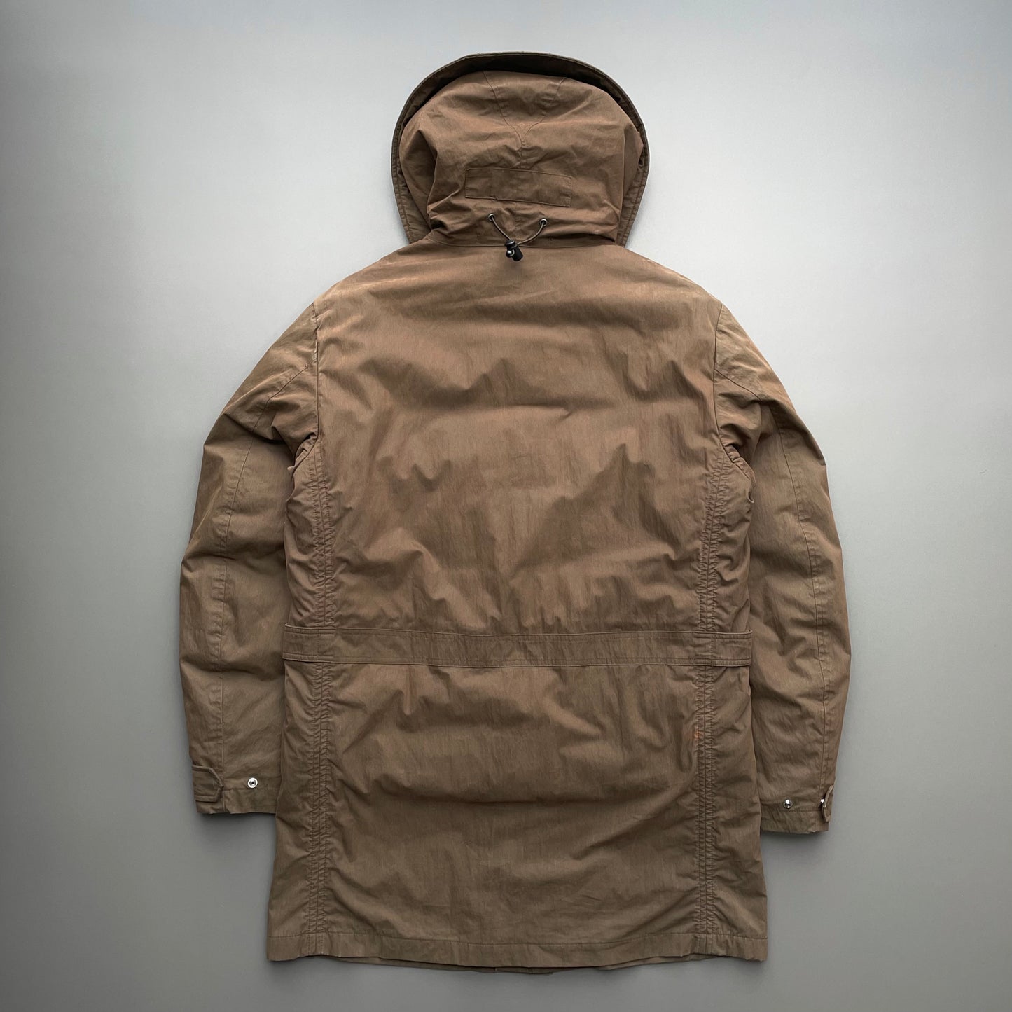 C.P. Company Brown AW05 3-in-1 Piuma D'oca Goose Down Liner Parka Jacket