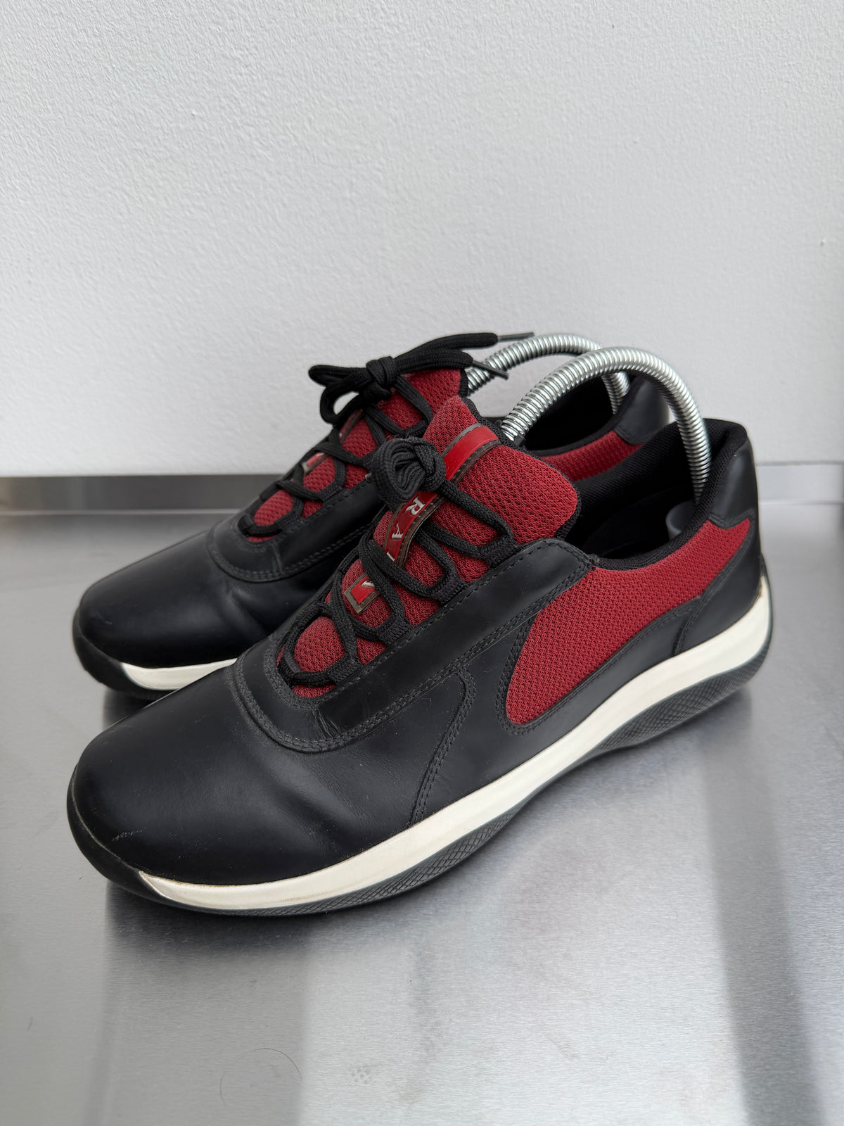 Prada Sport Red & Black 00s Leather Cups