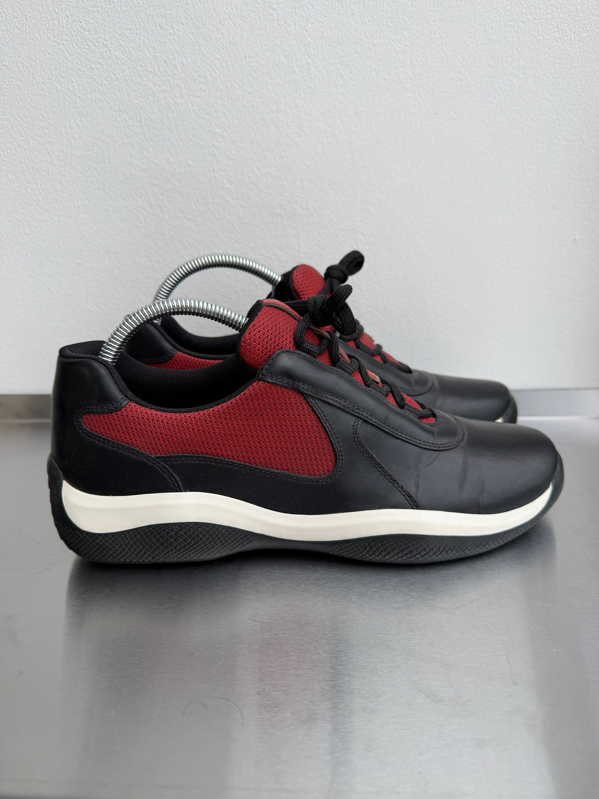 Prada Sport Red & Black 00s Leather Cups