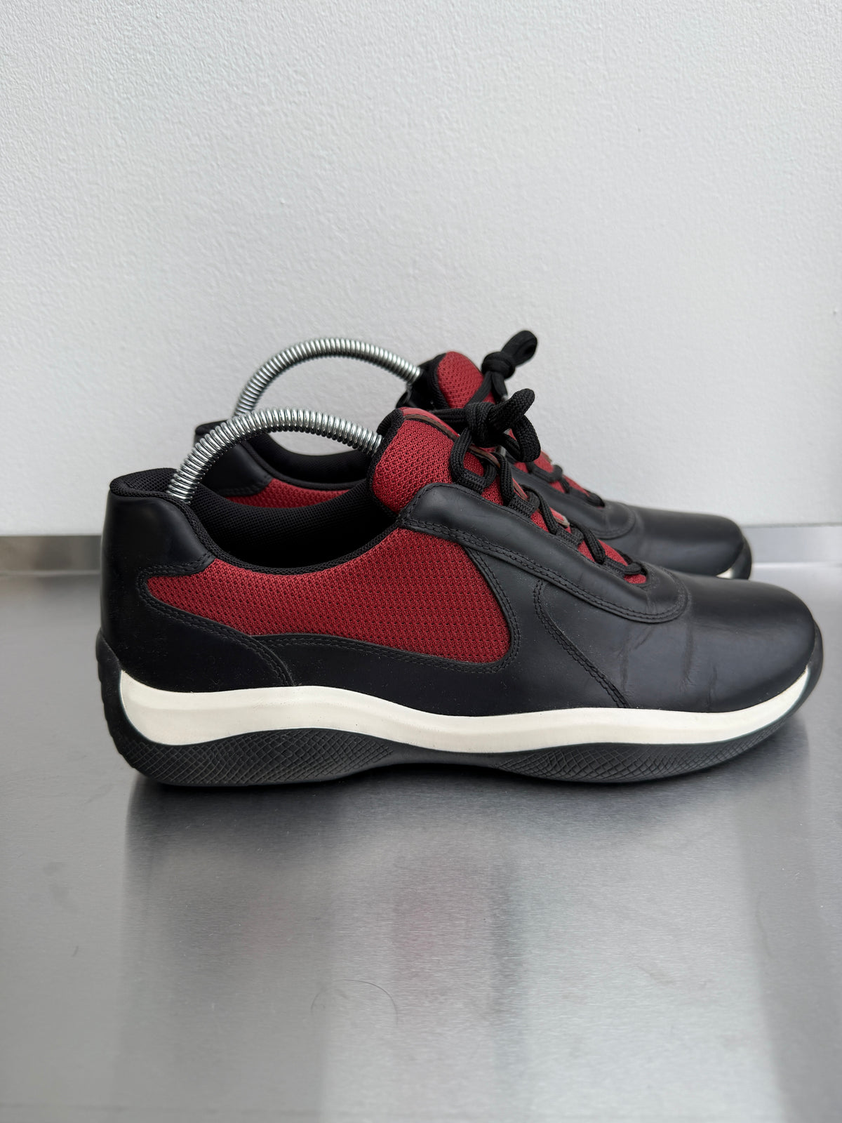 Prada Sport Red & Black 00s Leather Cups
