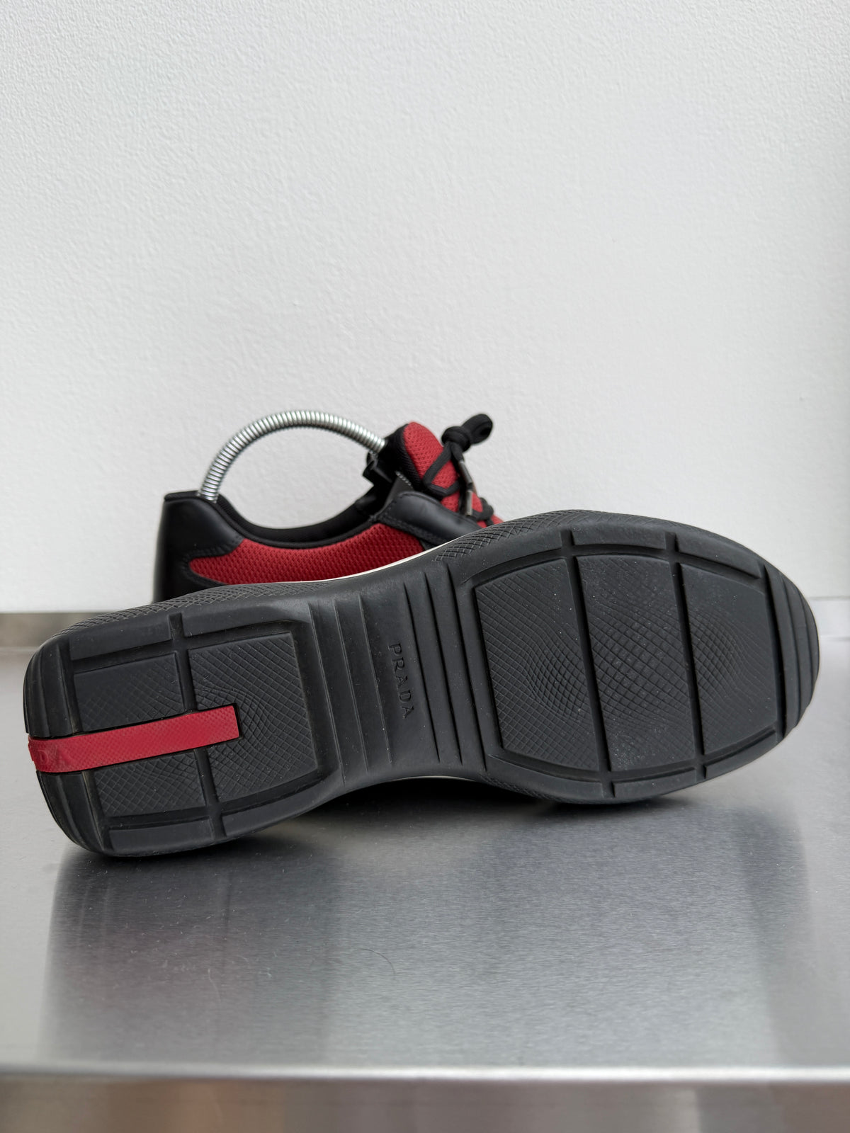 Prada Sport Red & Black 00s Leather Cups