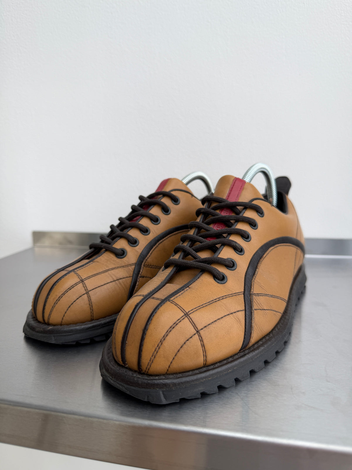 Prada Sport Leather Oxford Shoes