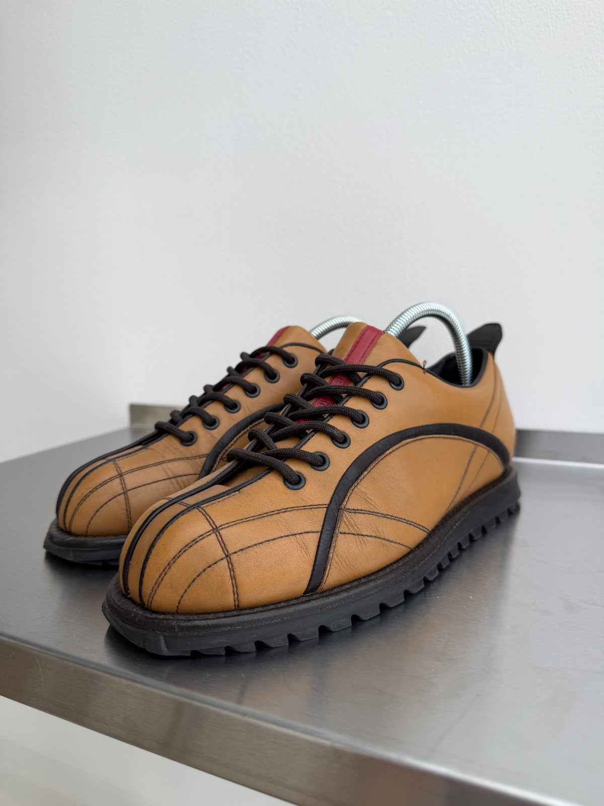 Prada Sport Leather Oxford Shoes