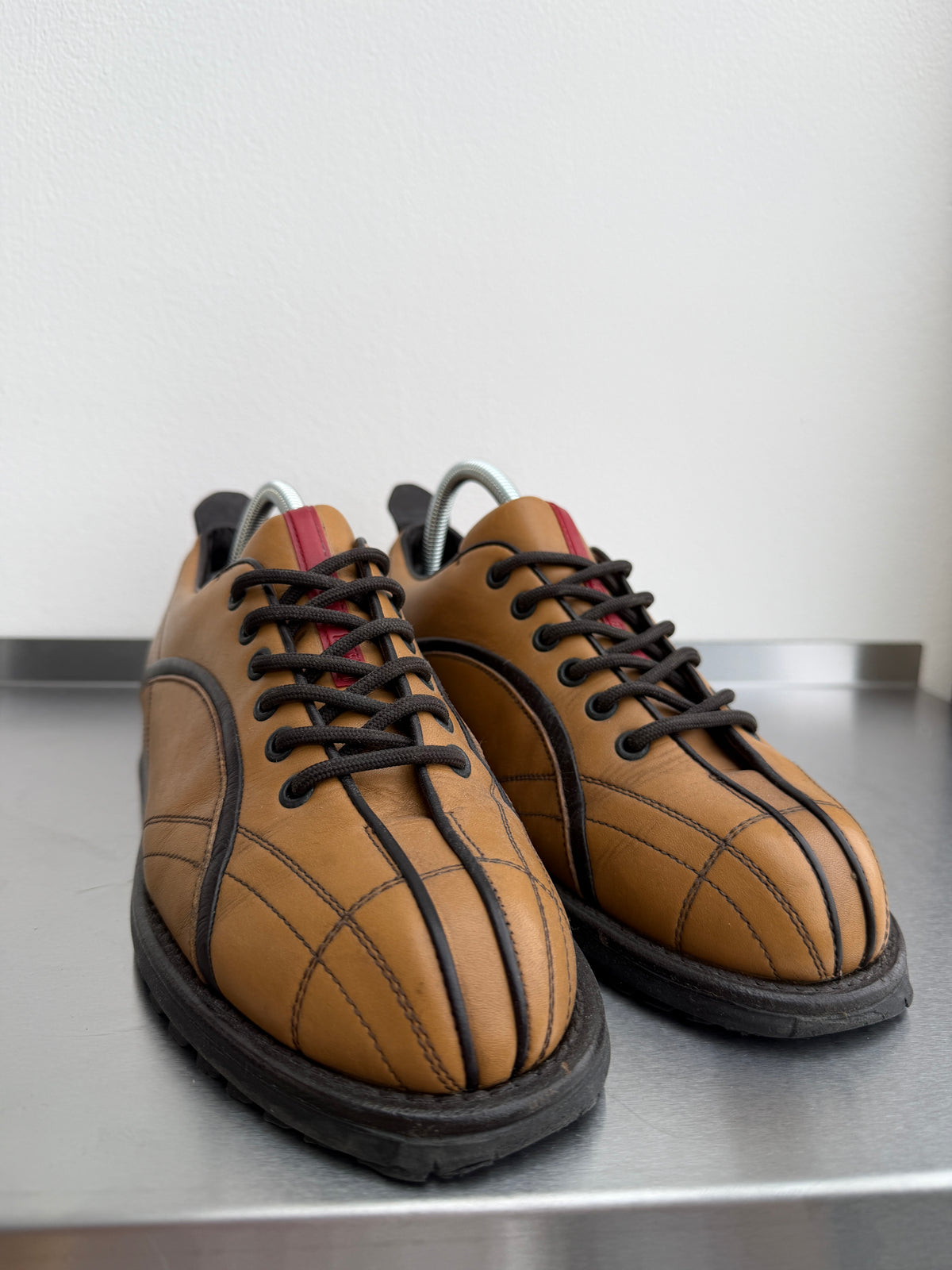 Prada Sport Leather Oxford Shoes